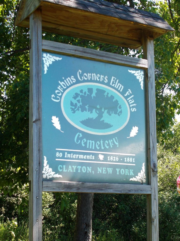 Corbin Corners Elm Flats Cemetery